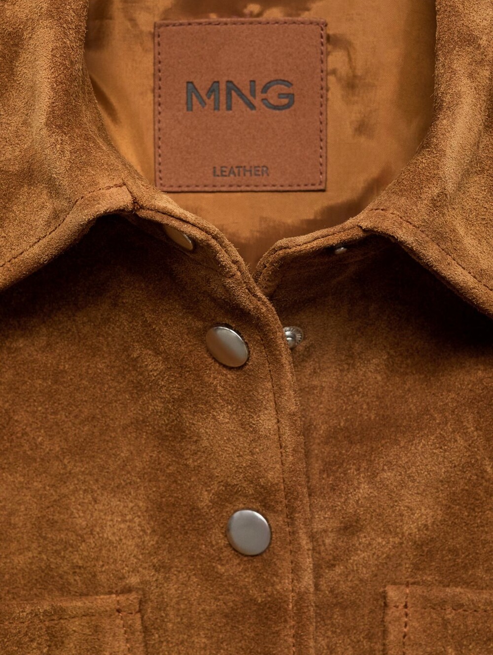 Mango Genuine Suede Western Jacket - Picture 7 of 8